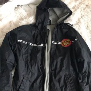 Santa Cruz skateboards windbreaker
